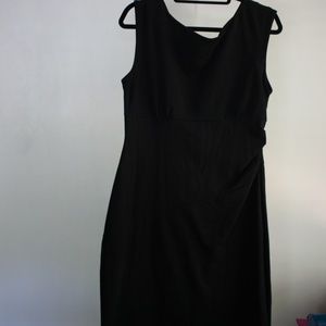 GAP Black Knit Sheath Dress Size 12